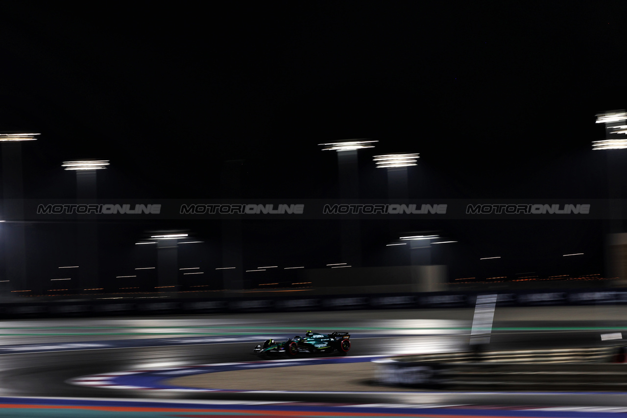 GP QATAR, Fernando Alonso (ESP) Aston Martin F1 Team AMR23.

06.10.2023 Formula 1 World Championship, Rd 18, Qatar Grand Prix, Doha, Qatar, Qualifiche Day.

 - www.xpbimages.com, EMail: requests@xpbimages.com © Copyright: Coates / XPB Images