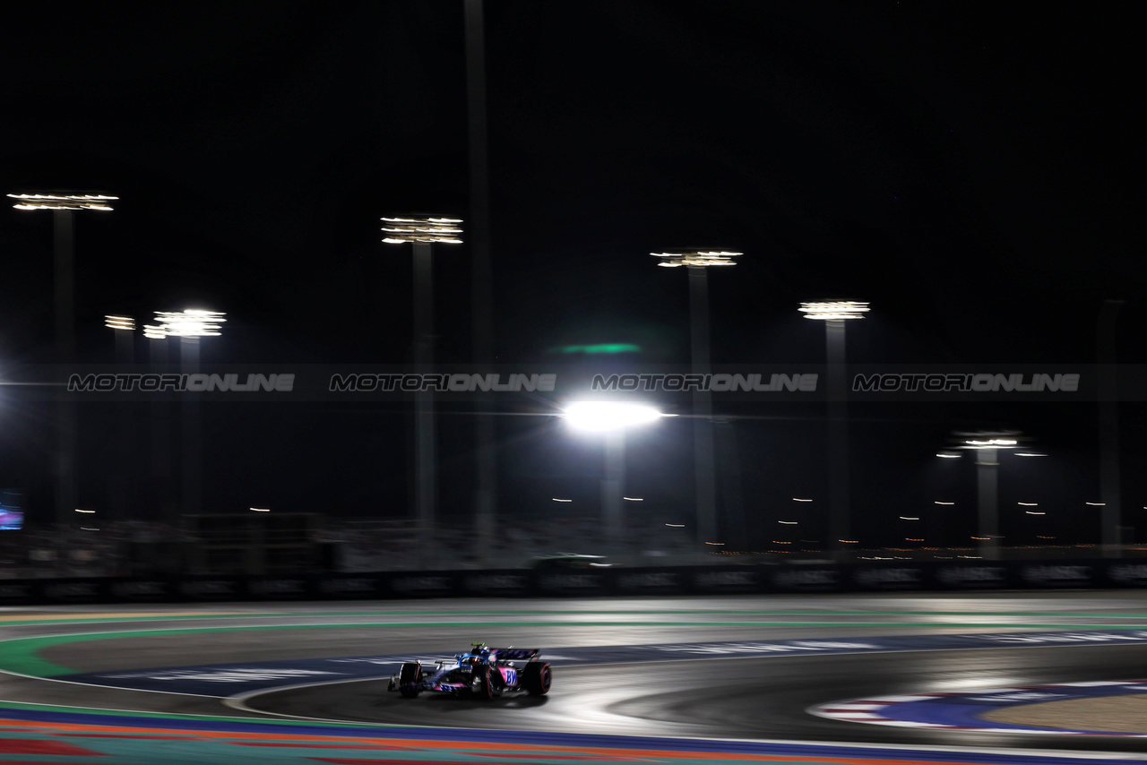 GP QATAR, Pierre Gasly (FRA) Alpine F1 Team A523.

06.10.2023 Formula 1 World Championship, Rd 18, Qatar Grand Prix, Doha, Qatar, Qualifiche Day.

 - www.xpbimages.com, EMail: requests@xpbimages.com © Copyright: Coates / XPB Images