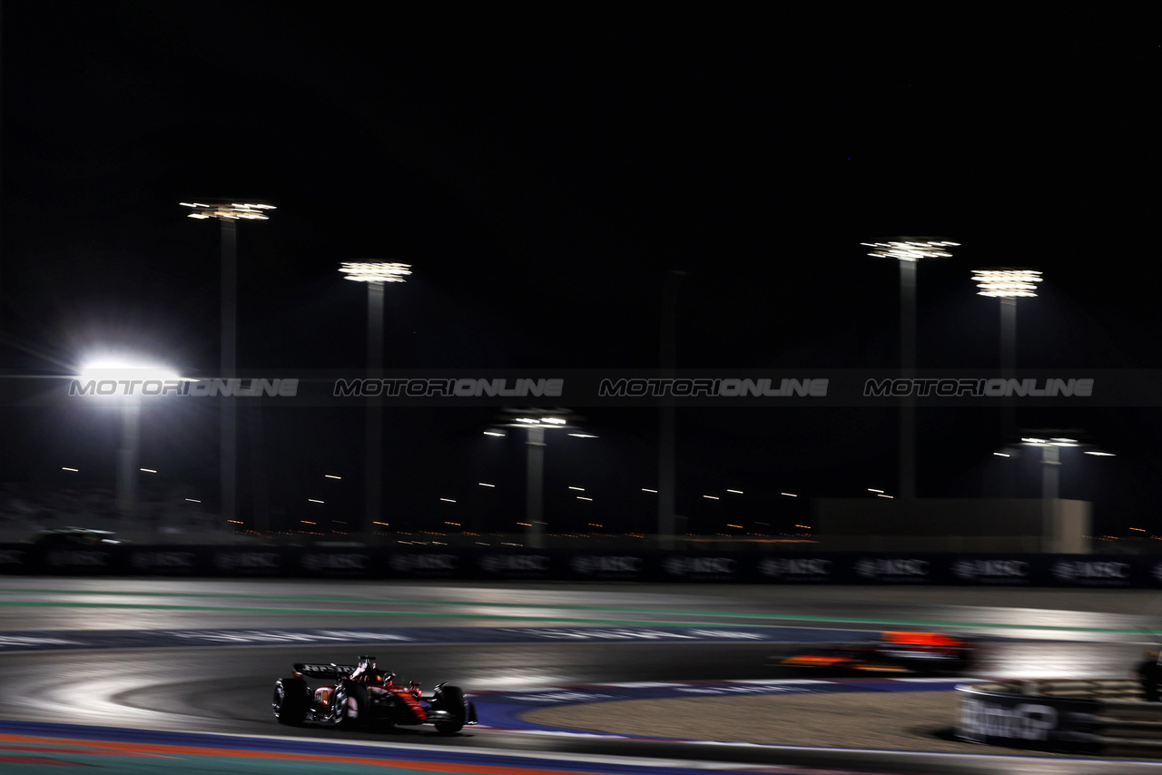 GP QATAR, Charles Leclerc (MON) Ferrari SF-23.

06.10.2023 Formula 1 World Championship, Rd 18, Qatar Grand Prix, Doha, Qatar, Qualifiche Day.

 - www.xpbimages.com, EMail: requests@xpbimages.com © Copyright: Coates / XPB Images