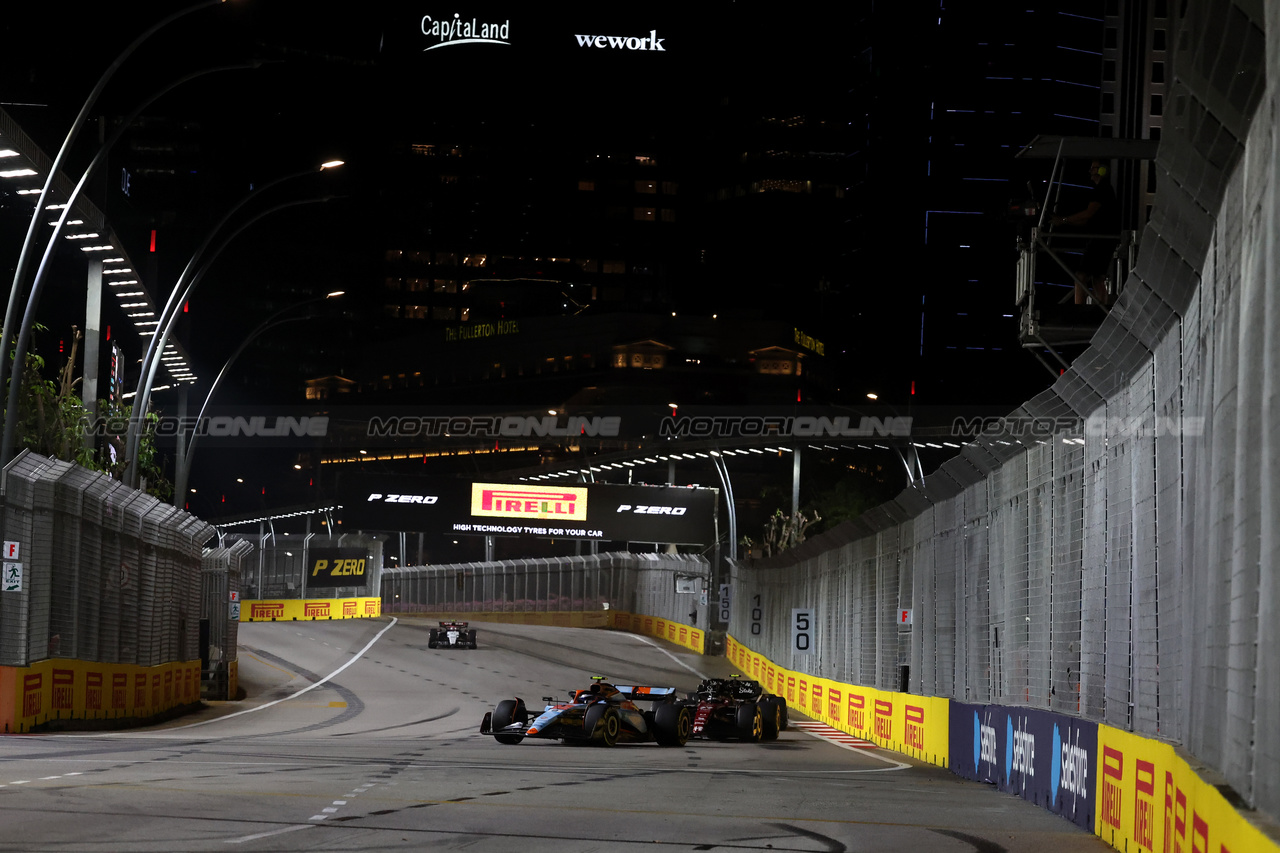 GP SINGAPORE, Logan Sargeant (USA) Williams Racing FW45.

17.09.2023. Formula 1 World Championship, Rd 16, Singapore Grand Prix, Marina Bay Street Circuit, Singapore, Gara Day.

- www.xpbimages.com, EMail: requests@xpbimages.com © Copyright: Bearne / XPB Images