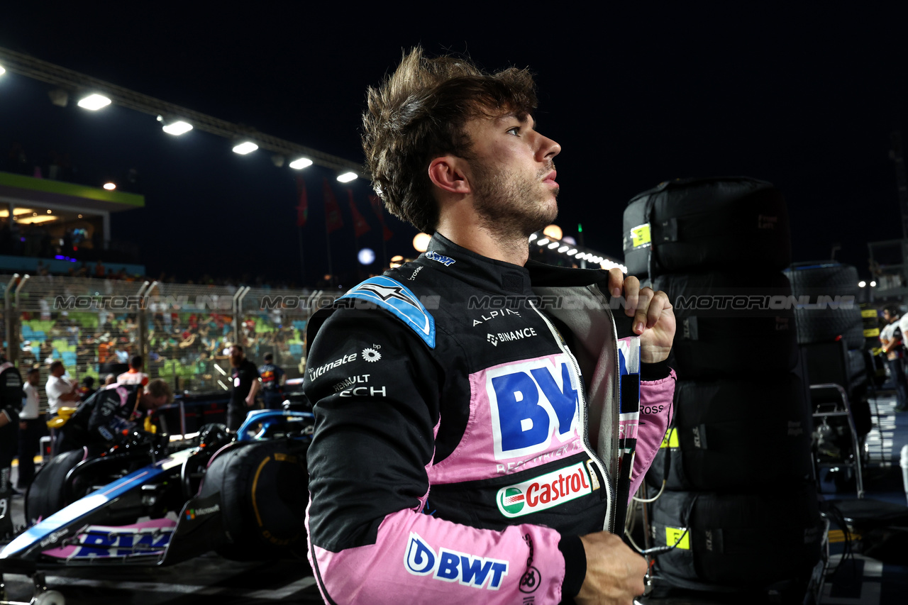 GP SINGAPORE, Pierre Gasly (FRA) Alpine F1 Team on the grid.

17.09.2023. Formula 1 World Championship, Rd 16, Singapore Grand Prix, Marina Bay Street Circuit, Singapore, Gara Day.

- www.xpbimages.com, EMail: requests@xpbimages.com © Copyright: Moy / XPB Images