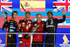 GP SINGAPORE, 1st place Carlos Sainz Jr (ESP) Ferrari, 2nd place  Lando Norris (GBR) McLaren e 3rd place Lewis Hamilton (GBR) Mercedes AMG F1.
17.09.2023. Formula 1 World Championship, Rd 16, Singapore Grand Prix, Marina Bay Street Circuit, Singapore, Gara Day.
- www.xpbimages.com, EMail: requests@xpbimages.com © Copyright: Batchelor / XPB Images