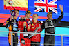 GP SINGAPORE, The podium (L to R): Lando Norris (GBR) McLaren, second; Carlos Sainz Jr (ESP) Ferrari, vincitore; Frederic Vasseur (FRA) Ferrari Team Principal; Lewis Hamilton (GBR) Mercedes AMG F1, third.
17.09.2023. Formula 1 World Championship, Rd 16, Singapore Grand Prix, Marina Bay Street Circuit, Singapore, Gara Day.
- www.xpbimages.com, EMail: requests@xpbimages.com © Copyright: Moy / XPB Images