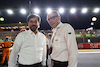 GP SINGAPORE, (L to R): Mohammed Bin Sulayem (UAE) FIA President with Stefano Domenicali (ITA) Formula One President e CEO on the grid.
17.09.2023. Formula 1 World Championship, Rd 16, Singapore Grand Prix, Marina Bay Street Circuit, Singapore, Gara Day.
- www.xpbimages.com, EMail: requests@xpbimages.com © Copyright: Moy / XPB Images