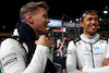 GP SINGAPORE, (L to R): Logan Sargeant (USA) Williams Racing with Alexander Albon (THA) Williams Racing on the grid.
17.09.2023. Formula 1 World Championship, Rd 16, Singapore Grand Prix, Marina Bay Street Circuit, Singapore, Gara Day.
 - www.xpbimages.com, EMail: requests@xpbimages.com © Copyright: Coates / XPB Images