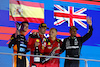 GP SINGAPORE, The podium (L to R): Lando Norris (GBR) McLaren, second; Carlos Sainz Jr (ESP) Ferrari, vincitore; Frederic Vasseur (FRA) Ferrari Team Principal; Lewis Hamilton (GBR) Mercedes AMG F1, third.
17.09.2023. Formula 1 World Championship, Rd 16, Singapore Grand Prix, Marina Bay Street Circuit, Singapore, Gara Day.
 - www.xpbimages.com, EMail: requests@xpbimages.com © Copyright: Coates / XPB Images