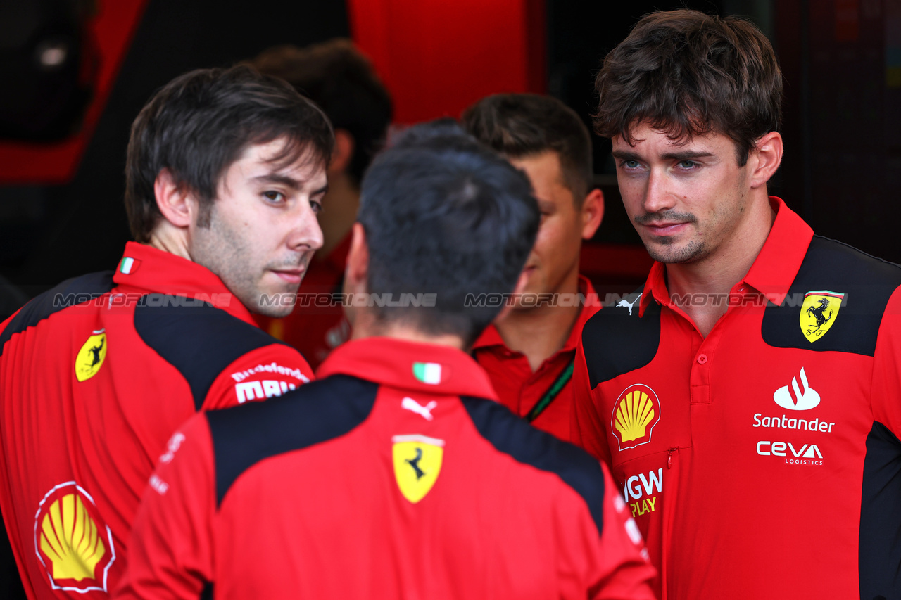 GP SINGAPORE, Charles Leclerc (MON) Ferrari.

14.09.2023. Formula 1 World Championship, Rd 16, Singapore Grand Prix, Marina Bay Street Circuit, Singapore, Preparation Day.

 - www.xpbimages.com, EMail: requests@xpbimages.com © Copyright: Coates / XPB Images