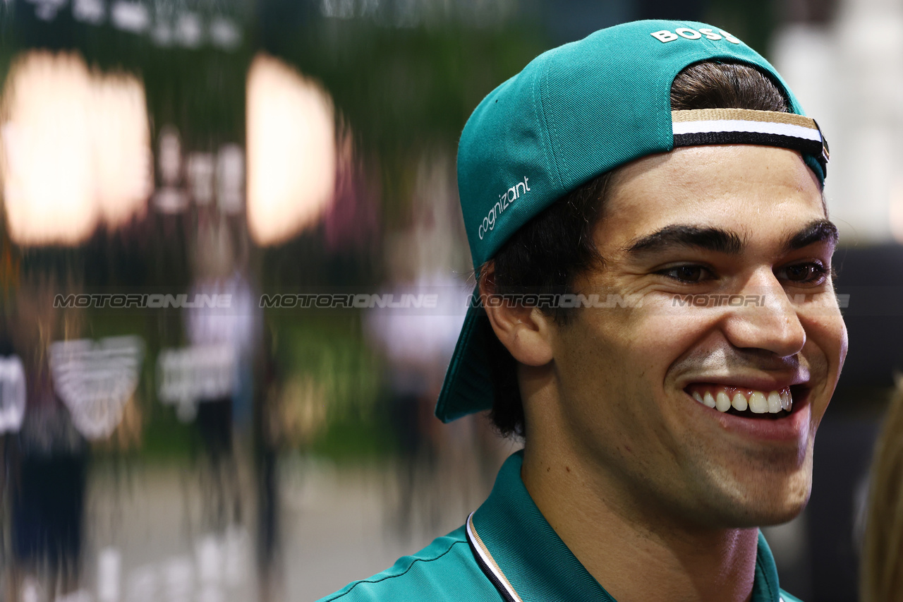 GP SINGAPORE, Lance Stroll (CDN) Aston Martin F1 Team.

14.09.2023. Formula 1 World Championship, Rd 16, Singapore Grand Prix, Marina Bay Street Circuit, Singapore, Preparation Day.

 - www.xpbimages.com, EMail: requests@xpbimages.com © Copyright: Coates / XPB Images