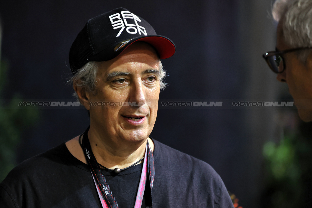 GP SINGAPORE, (L to R): Alexandre Pesci (SUI) Rebellion Timepieces Founder e Owner with Alessandro Alunni Bravi (ITA) Alfa Romeo F1 Team Managing Director e Team Representative.

14.09.2023. Formula 1 World Championship, Rd 16, Singapore Grand Prix, Marina Bay Street Circuit, Singapore, Preparation Day.

- www.xpbimages.com, EMail: requests@xpbimages.com © Copyright: Moy / XPB Images