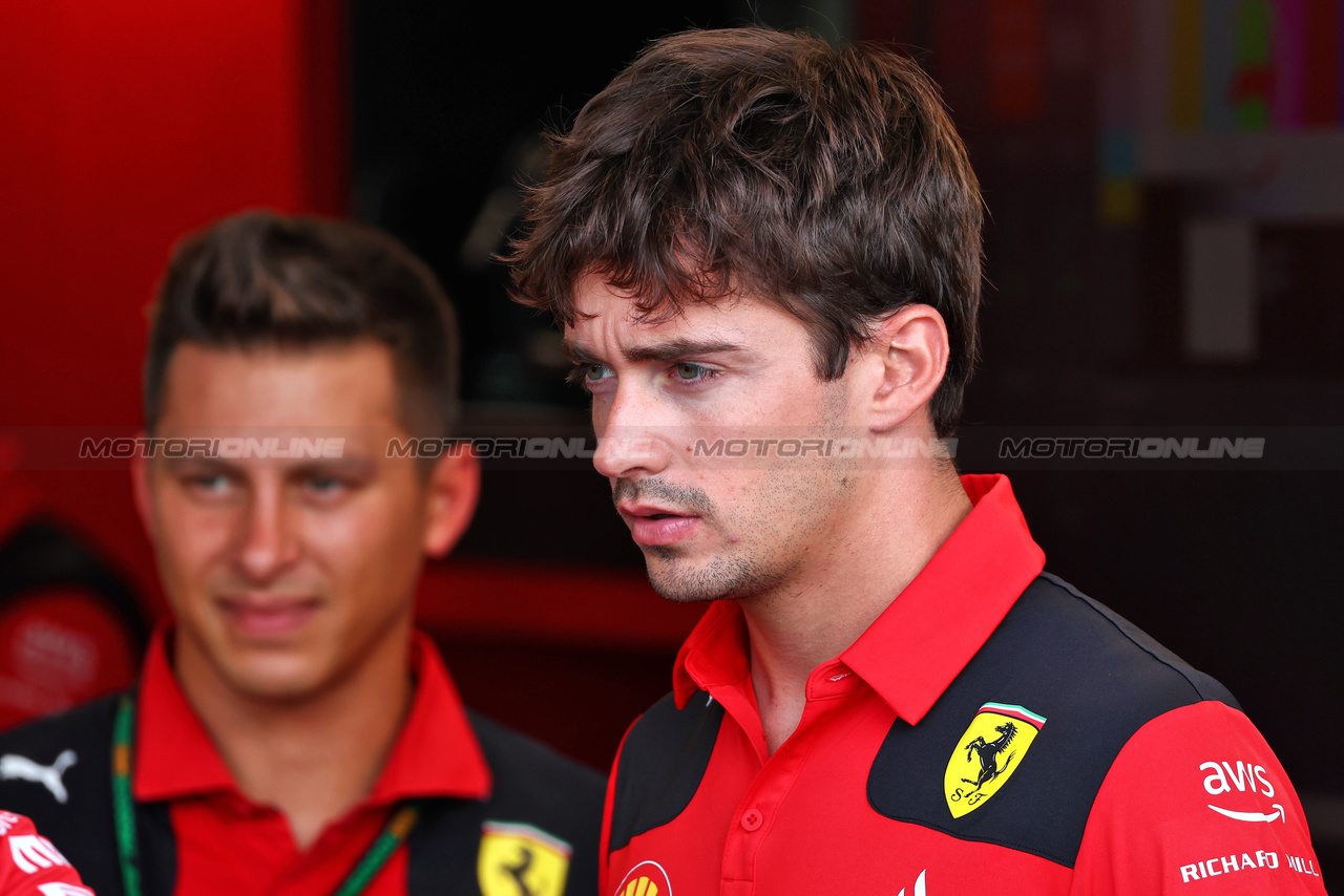 GP SINGAPORE, Charles Leclerc (MON) Ferrari.

14.09.2023. Formula 1 World Championship, Rd 16, Singapore Grand Prix, Marina Bay Street Circuit, Singapore, Preparation Day.

 - www.xpbimages.com, EMail: requests@xpbimages.com © Copyright: Coates / XPB Images