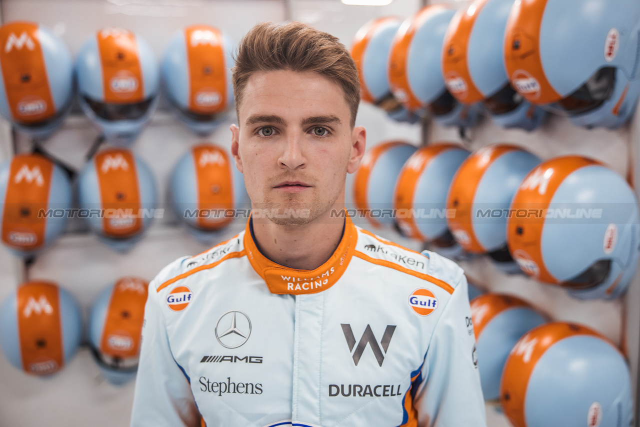 GP SINGAPORE, Logan Sargeant (USA) Williams Racing.

14.09.2023. Formula 1 World Championship, Rd 16, Singapore Grand Prix, Marina Bay Street Circuit, Singapore, Preparation Day.

- www.xpbimages.com, EMail: requests@xpbimages.com © Copyright: Bearne / XPB Images