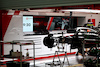 GP SINGAPORE, Haas F1 Team pit garage.
14.09.2023. Formula 1 World Championship, Rd 16, Singapore Grand Prix, Marina Bay Street Circuit, Singapore, Preparation Day.
- www.xpbimages.com, EMail: requests@xpbimages.com © Copyright: Batchelor / XPB Images