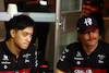 GP SINGAPORE, (L to R): Zhou Guanyu (CHN) Alfa Romeo F1 Team e team mate Valtteri Bottas (FIN) Alfa Romeo F1 Team.
14.09.2023. Formula 1 World Championship, Rd 16, Singapore Grand Prix, Marina Bay Street Circuit, Singapore, Preparation Day.
 - www.xpbimages.com, EMail: requests@xpbimages.com © Copyright: Coates / XPB Images