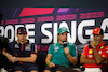 GP SINGAPORE, (L to R): Max Verstappen (NLD) Red Bull Racing; Fernando Alonso (ESP) Aston Martin F1 Team; e Carlos Sainz Jr (ESP) Ferrari, in the FIA Press Conference.
14.09.2023. Formula 1 World Championship, Rd 16, Singapore Grand Prix, Marina Bay Street Circuit, Singapore, Preparation Day.
- www.xpbimages.com, EMail: requests@xpbimages.com © Copyright: XPB Images