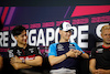 GP SINGAPORE, (L to R): Zhou Guanyu (CHN) Alfa Romeo F1 Team e Logan Sargeant (USA) Williams Racing in the FIA Press Conference.
14.09.2023. Formula 1 World Championship, Rd 16, Singapore Grand Prix, Marina Bay Street Circuit, Singapore, Preparation Day.
- www.xpbimages.com, EMail: requests@xpbimages.com © Copyright: XPB Images