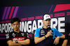 GP SINGAPORE, (L to R): Zhou Guanyu (CHN) Alfa Romeo F1 Team e Logan Sargeant (USA) Williams Racing in the FIA Press Conference.
14.09.2023. Formula 1 World Championship, Rd 16, Singapore Grand Prix, Marina Bay Street Circuit, Singapore, Preparation Day.
- www.xpbimages.com, EMail: requests@xpbimages.com © Copyright: XPB Images