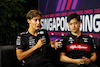 GP SINGAPORE, (L to R): George Russell (GBR) Mercedes AMG F1 e Zhou Guanyu (CHN) Alfa Romeo F1 Team in the FIA Press Conference.

14.09.2023. Formula 1 World Championship, Rd 16, Singapore Grand Prix, Marina Bay Street Circuit, Singapore, Preparation Day.
- www.xpbimages.com, EMail: requests@xpbimages.com © Copyright: XPB Images