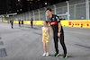 GP SINGAPORE, Zhou Guanyu (CHN) Alfa Romeo F1 Team walks the circuit.
14.09.2023. Formula 1 World Championship, Rd 16, Singapore Grand Prix, Marina Bay Street Circuit, Singapore, Preparation Day.
 - www.xpbimages.com, EMail: requests@xpbimages.com © Copyright: Rew / XPB Images