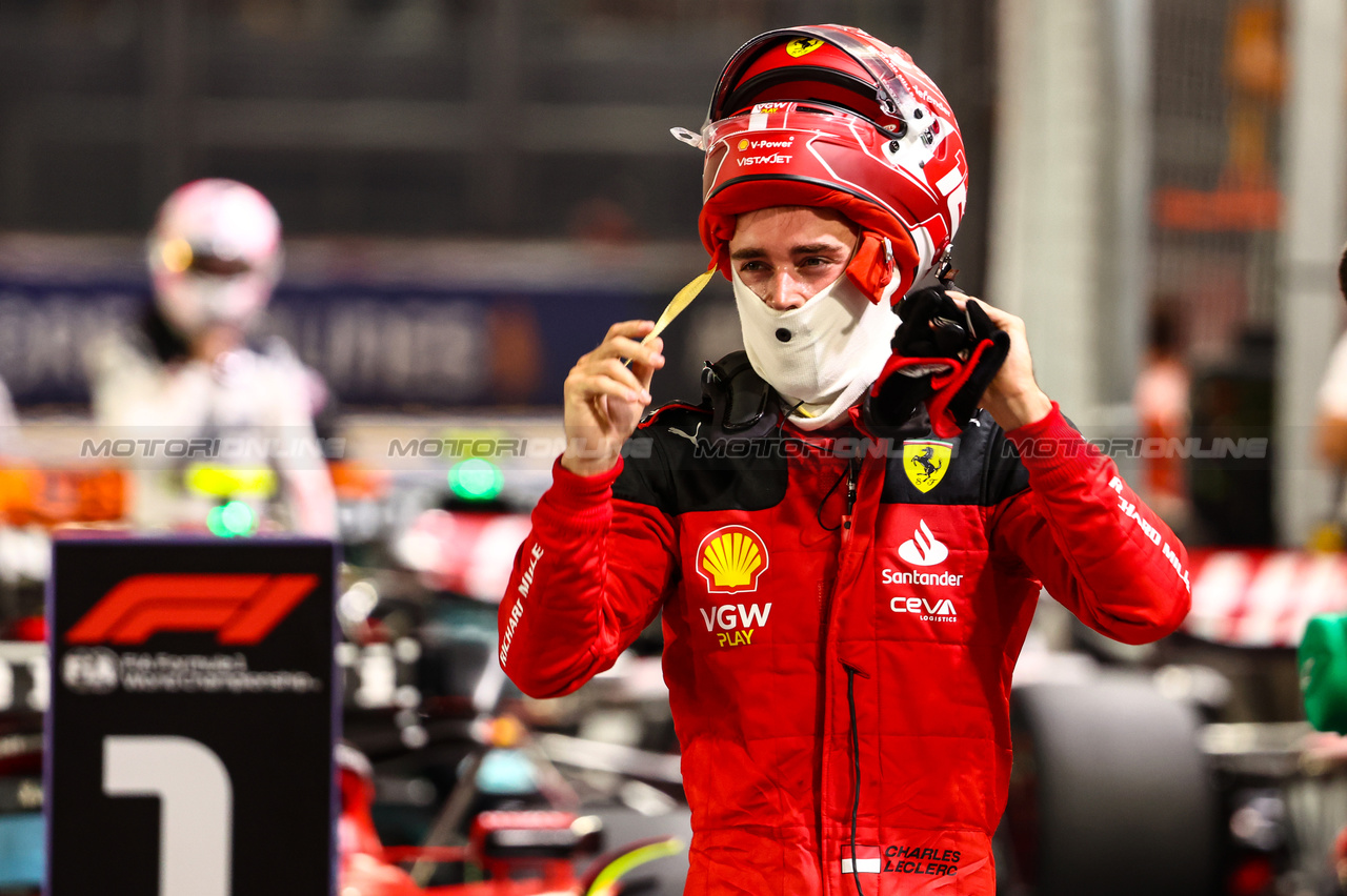 GP SINGAPORE, Charles Leclerc (FRA), Ferrari 
16.09.2023. Formula 1 World Championship, Rd 16, Singapore Grand Prix, Marina Bay Street Circuit, Singapore, Qualifiche Day.
- www.xpbimages.com, EMail: requests@xpbimages.com © Copyright: Charniaux / XPB Images