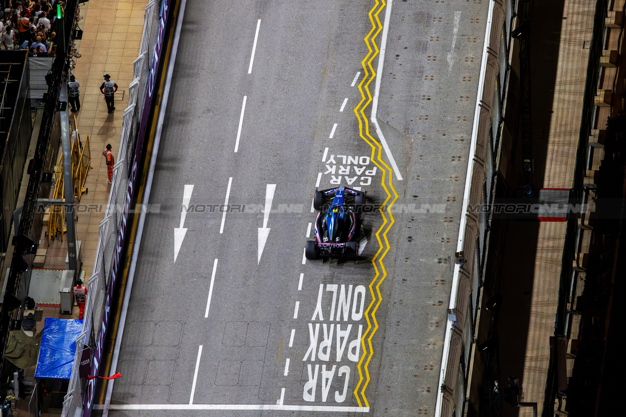 GP SINGAPORE, Pierre Gasly (FRA) Alpine F1 Team A523.

16.09.2023. Formula 1 World Championship, Rd 16, Singapore Grand Prix, Marina Bay Street Circuit, Singapore, Qualifiche Day.

- www.xpbimages.com, EMail: requests@xpbimages.com © Copyright: Moy / XPB Images