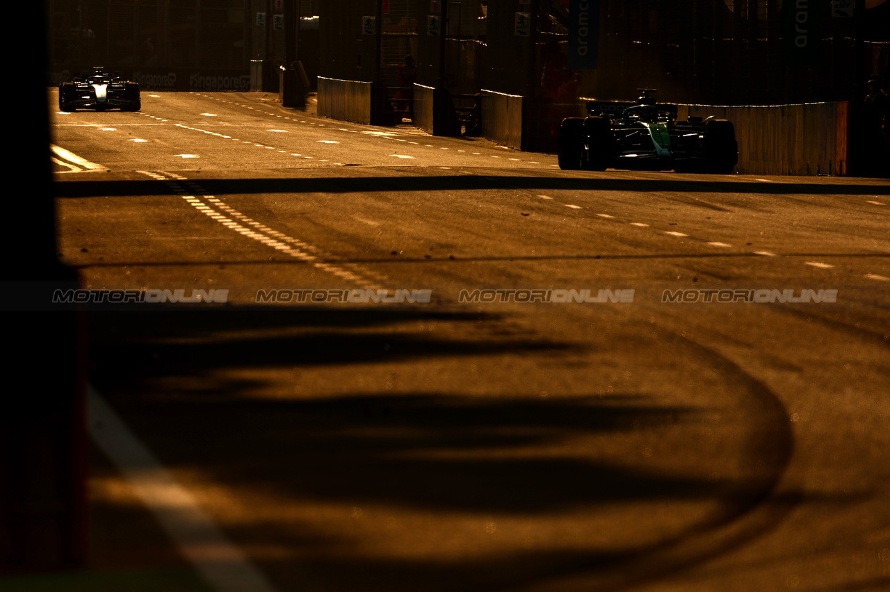 GP SINGAPORE, Fernando Alonso (ESP), Aston Martin Racing 
16.09.2023. Formula 1 World Championship, Rd 16, Singapore Grand Prix, Marina Bay Street Circuit, Singapore, Qualifiche Day.
- www.xpbimages.com, EMail: requests@xpbimages.com © Copyright: Charniaux / XPB Images