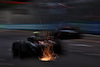 GP SINGAPORE, Nico Hulkenberg (GER) Haas VF-23 sends sparks flying.
16.09.2023. Formula 1 World Championship, Rd 16, Singapore Grand Prix, Marina Bay Street Circuit, Singapore, Qualifiche Day.
 - www.xpbimages.com, EMail: requests@xpbimages.com © Copyright: Coates / XPB Images