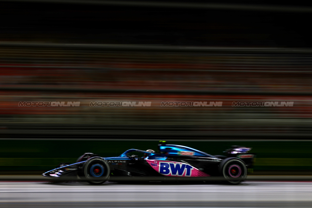 GP SINGAPORE, Pierre Gasly (FRA), Alpine F1 Team 
15.09.2023. Formula 1 World Championship, Rd 16, Singapore Grand Prix, Marina Bay Street Circuit, Singapore, Practice Day.
- www.xpbimages.com, EMail: requests@xpbimages.com © Copyright: Charniaux / XPB Images