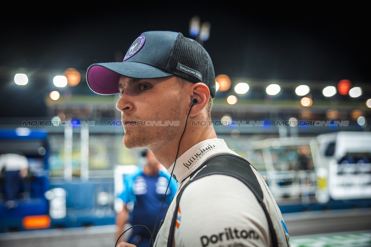 GP SINGAPORE, Logan Sargeant (USA) Williams Racing.

15.09.2023. Formula 1 World Championship, Rd 16, Singapore Grand Prix, Marina Bay Street Circuit, Singapore, Practice Day.

- www.xpbimages.com, EMail: requests@xpbimages.com © Copyright: Bearne / XPB Images