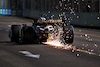 GP SINGAPORE, Liam Lawson (NZL) AlphaTauri AT04 sends sparks flying.
15.09.2023. Formula 1 World Championship, Rd 16, Singapore Grand Prix, Marina Bay Street Circuit, Singapore, Practice Day.
 - www.xpbimages.com, EMail: requests@xpbimages.com © Copyright: Coates / XPB Images