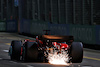 GP SINGAPORE, Charles Leclerc (MON) Ferrari SF-23 sends sparks flying.
15.09.2023. Formula 1 World Championship, Rd 16, Singapore Grand Prix, Marina Bay Street Circuit, Singapore, Practice Day.
 - www.xpbimages.com, EMail: requests@xpbimages.com © Copyright: Coates / XPB Images