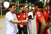 GP SINGAPORE, Will Buxton (GBR) F1 Digital Presenter with Carlos Sainz Jr (ESP) Ferrari.
15.09.2023. Formula 1 World Championship, Rd 16, Singapore Grand Prix, Marina Bay Street Circuit, Singapore, Practice Day.
- www.xpbimages.com, EMail: requests@xpbimages.com © Copyright: Batchelor / XPB Images
