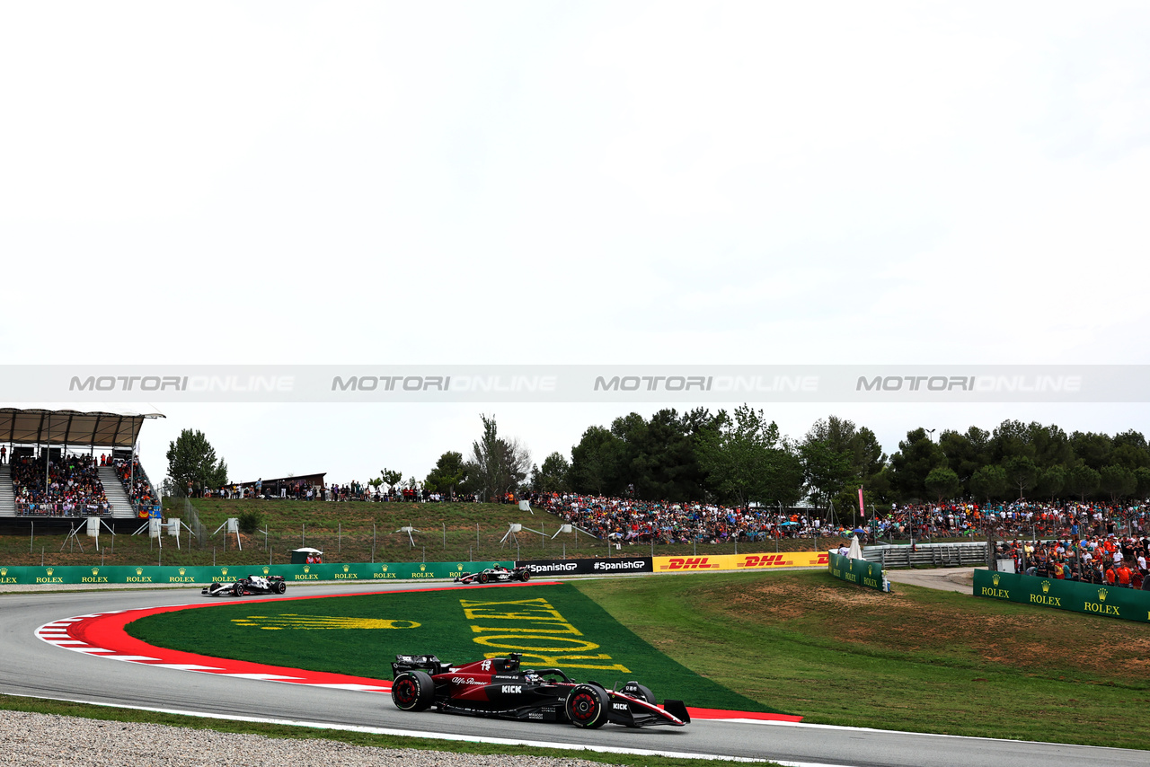 GP SPAGNA, Valtteri Bottas (FIN) Alfa Romeo F1 Team C43.

04.06.2023. Formula 1 World Championship, Rd 8, Spanish Grand Prix, Barcelona, Spain, Gara Day.

- www.xpbimages.com, EMail: requests@xpbimages.com ¬© Copyright: Charniaux / XPB Images