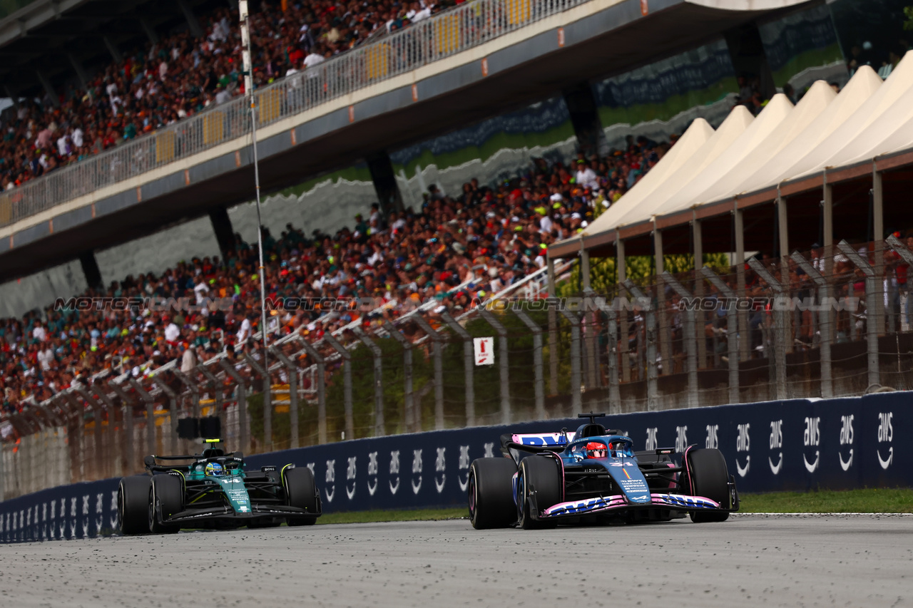 GP SPAGNA, Esteban Ocon (FRA) Alpine F1 Team A523.

04.06.2023. Formula 1 World Championship, Rd 8, Spanish Grand Prix, Barcelona, Spain, Gara Day.

- www.xpbimages.com, EMail: requests@xpbimages.com ¬© Copyright: Batchelor / XPB Images