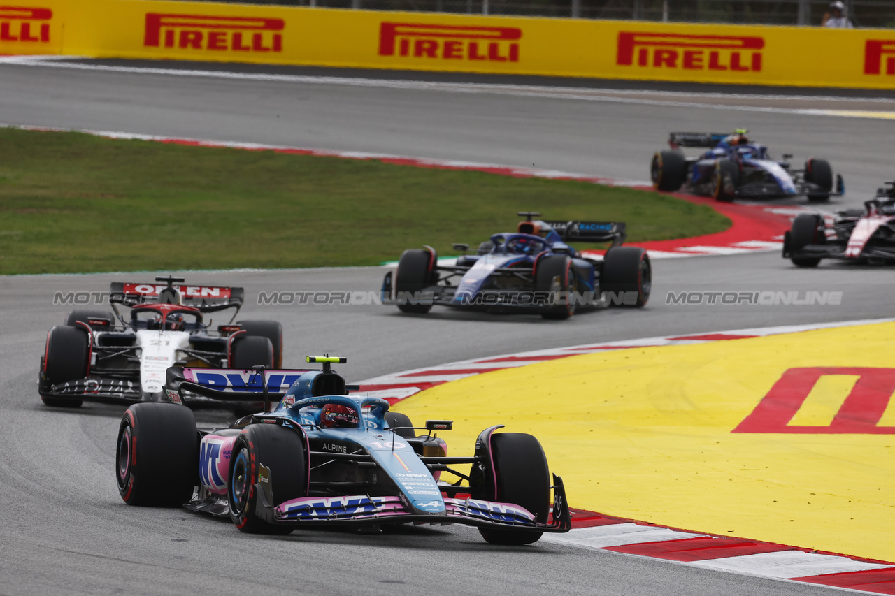 GP SPAGNA, Pierre Gasly (FRA) Alpine F1 Team A523.

04.06.2023. Formula 1 World Championship, Rd 8, Spanish Grand Prix, Barcelona, Spain, Gara Day.

 - www.xpbimages.com, EMail: requests@xpbimages.com ¬© Copyright: Coates / XPB Images