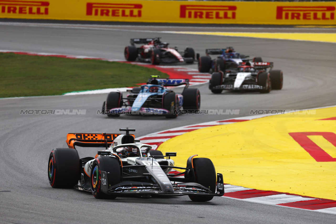 GP SPAGNA, Oscar Piastri (AUS) McLaren MCL60.

04.06.2023. Formula 1 World Championship, Rd 8, Spanish Grand Prix, Barcelona, Spain, Gara Day.

 - www.xpbimages.com, EMail: requests@xpbimages.com ¬© Copyright: Coates / XPB Images