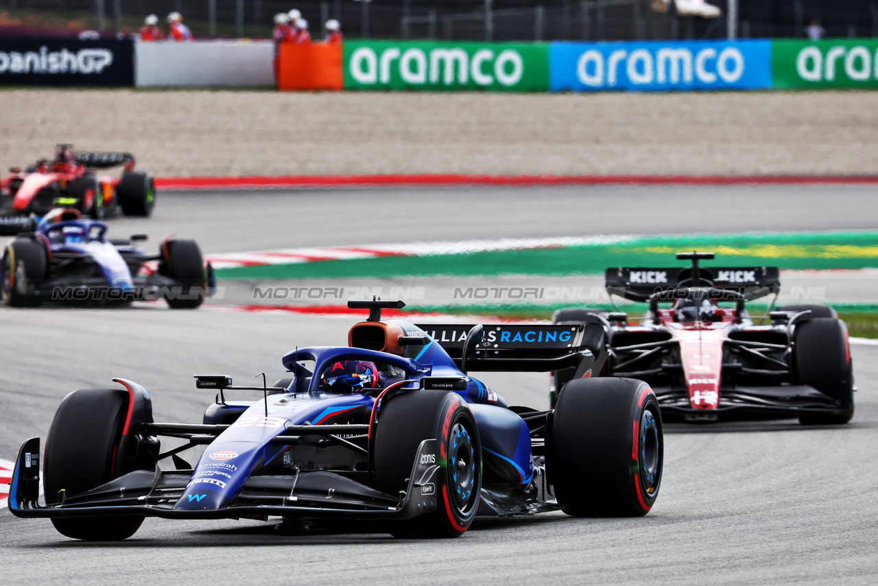 GP SPAGNA, Alexander Albon (THA) Williams Racing FW45.

04.06.2023. Formula 1 World Championship, Rd 8, Spanish Grand Prix, Barcelona, Spain, Gara Day.

- www.xpbimages.com, EMail: requests@xpbimages.com ¬© Copyright: Batchelor / XPB Images