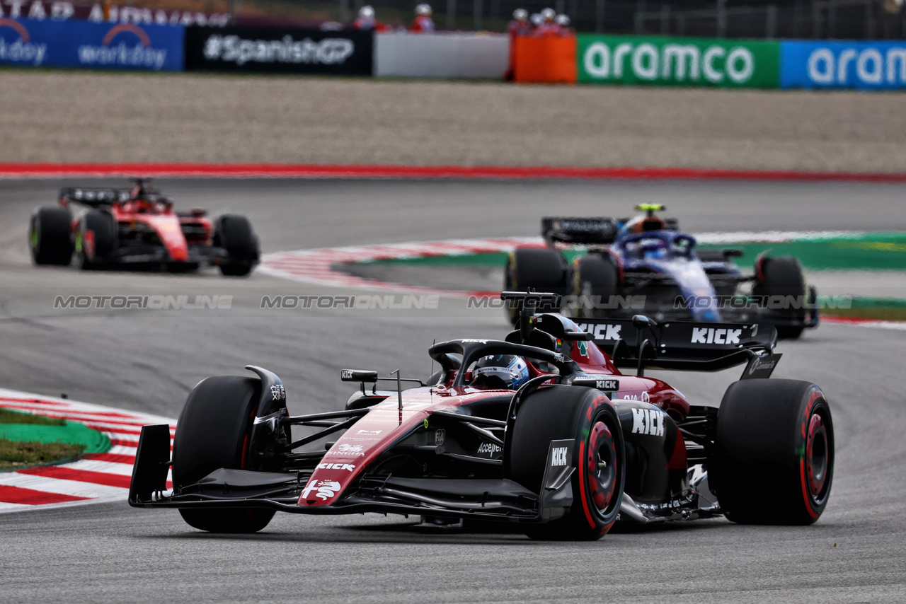 GP SPAGNA, Valtteri Bottas (FIN) Alfa Romeo F1 Team C43.

04.06.2023. Formula 1 World Championship, Rd 8, Spanish Grand Prix, Barcelona, Spain, Gara Day.

- www.xpbimages.com, EMail: requests@xpbimages.com ¬© Copyright: Batchelor / XPB Images