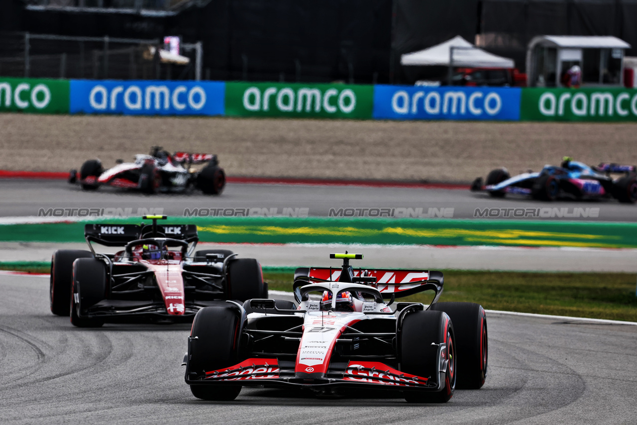 GP SPAGNA, Nico Hulkenberg (GER) Haas VF-23.

04.06.2023. Formula 1 World Championship, Rd 8, Spanish Grand Prix, Barcelona, Spain, Gara Day.

- www.xpbimages.com, EMail: requests@xpbimages.com ¬© Copyright: Batchelor / XPB Images