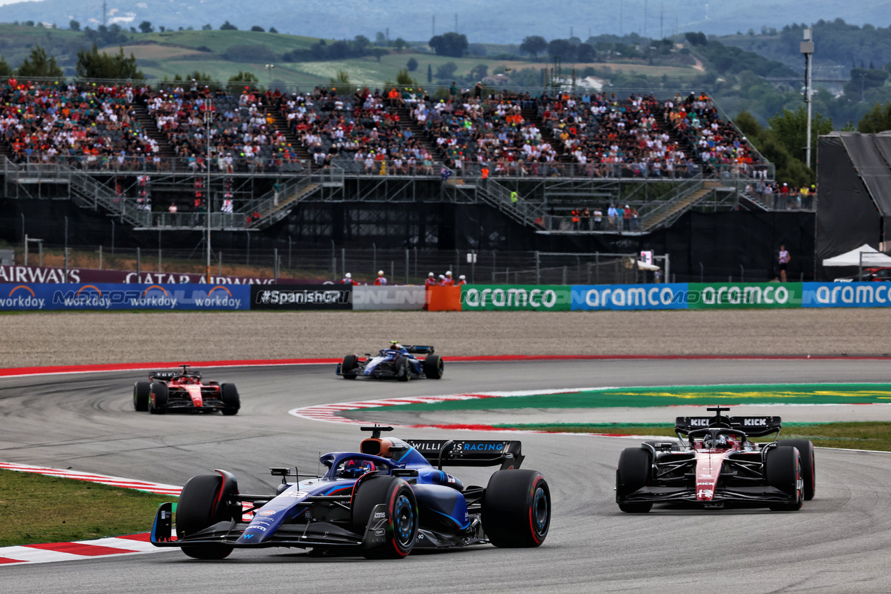 GP SPAGNA, Alexander Albon (THA) Williams Racing FW45.

04.06.2023. Formula 1 World Championship, Rd 8, Spanish Grand Prix, Barcelona, Spain, Gara Day.

- www.xpbimages.com, EMail: requests@xpbimages.com ¬© Copyright: Batchelor / XPB Images