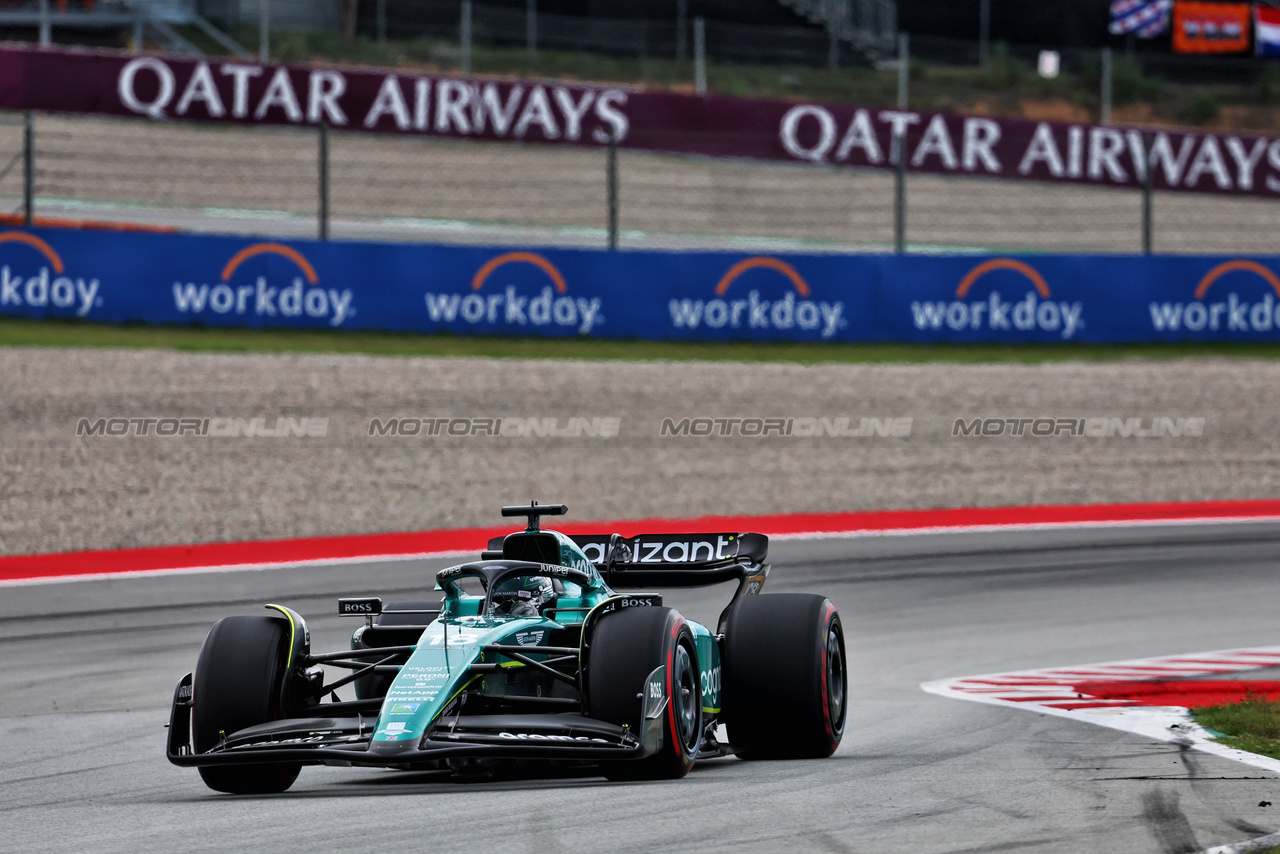 GP SPAGNA, Lance Stroll (CDN) Aston Martin F1 Team AMR23.

04.06.2023. Formula 1 World Championship, Rd 8, Spanish Grand Prix, Barcelona, Spain, Gara Day.

- www.xpbimages.com, EMail: requests@xpbimages.com ¬© Copyright: Batchelor / XPB Images