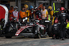 GP SPAGNA, Valtteri Bottas (FIN) Alfa Romeo F1 Team C43 makes a pit stop.
04.06.2023. Formula 1 World Championship, Rd 8, Spanish Grand Prix, Barcelona, Spain, Gara Day.
- www.xpbimages.com, EMail: requests@xpbimages.com ¬© Copyright: Bearne / XPB Images