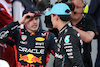 GP SPAGNA, (L to R): Max Verstappen (NLD) Red Bull Racing with George Russell (GBR) Mercedes AMG F1 in parc ferme.
04.06.2023. Formula 1 World Championship, Rd 8, Spanish Grand Prix, Barcelona, Spain, Gara Day.
- www.xpbimages.com, EMail: requests@xpbimages.com ¬© Copyright: Bearne / XPB Images