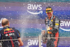 GP SPAGNA, Gara winner Max Verstappen (NLD) Red Bull Racing celebrates on the podium.
04.06.2023. Formula 1 World Championship, Rd 8, Spanish Grand Prix, Barcelona, Spain, Gara Day.
- www.xpbimages.com, EMail: requests@xpbimages.com ¬© Copyright: Bearne / XPB Images