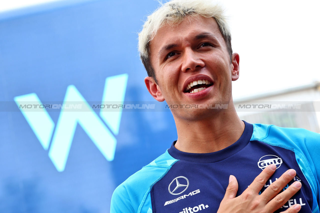 GP SPAGNA, Alexander Albon (THA) Williams Racing.

01.06.2023. Formula 1 World Championship, Rd 8, Spanish Grand Prix, Barcelona, Spain, Preparation Day.

- www.xpbimages.com, EMail: requests@xpbimages.com ¬© Copyright: Batchelor / XPB Images