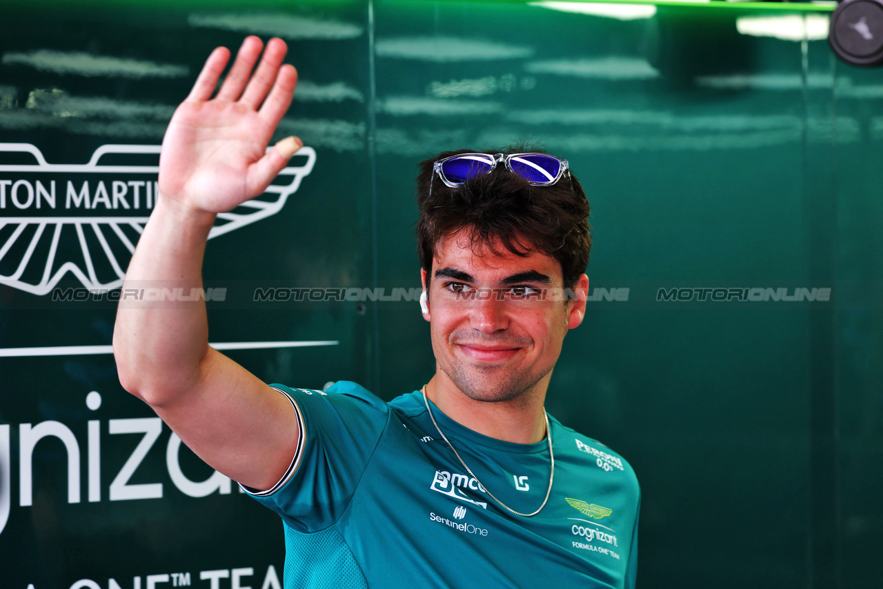 GP SPAGNA, Lance Stroll (CDN) Aston Martin F1 Team.

01.06.2023. Formula 1 World Championship, Rd 8, Spanish Grand Prix, Barcelona, Spain, Preparation Day.

 - www.xpbimages.com, EMail: requests@xpbimages.com ¬© Copyright: Coates / XPB Images