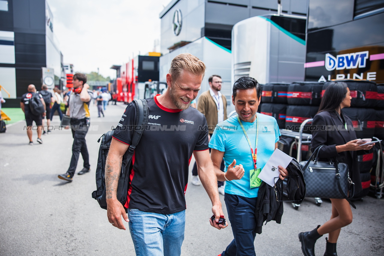 GP SPAGNA, Kevin Magnussen (DEN) Haas F1 Team.

01.06.2023. Formula 1 World Championship, Rd 8, Spanish Grand Prix, Barcelona, Spain, Preparation Day.

- www.xpbimages.com, EMail: requests@xpbimages.com ¬© Copyright: Bearne / XPB Images