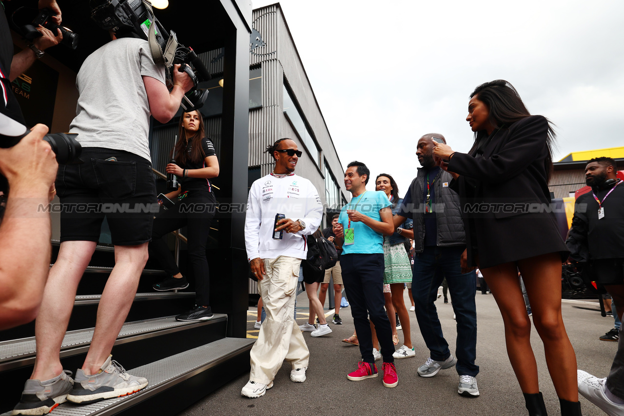 GP SPAGNA, Lewis Hamilton (GBR) Mercedes AMG F1.

01.06.2023. Formula 1 World Championship, Rd 8, Spanish Grand Prix, Barcelona, Spain, Preparation Day.

 - www.xpbimages.com, EMail: requests@xpbimages.com ¬© Copyright: Coates / XPB Images