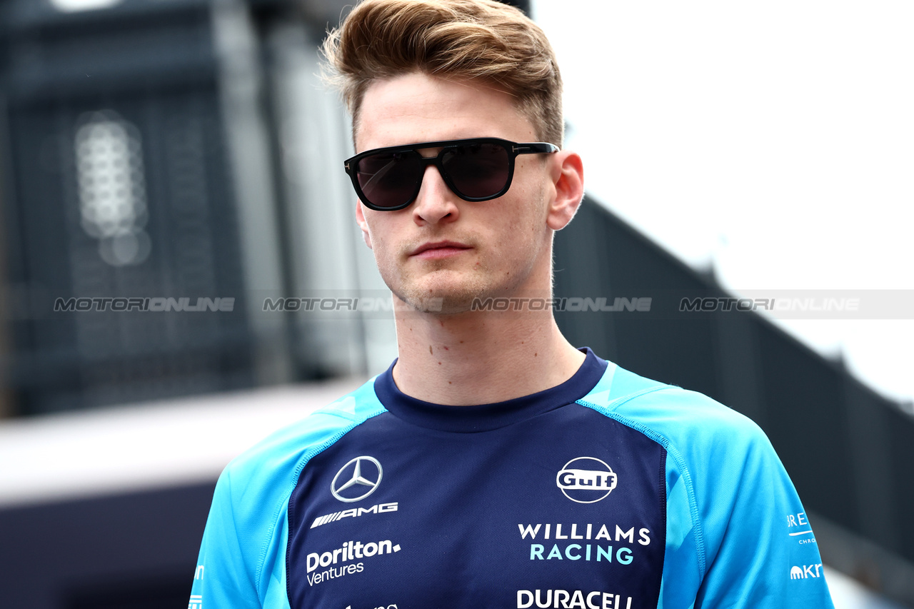 GP SPAGNA, Logan Sargeant (USA) Williams Racing.

01.06.2023. Formula 1 World Championship, Rd 8, Spanish Grand Prix, Barcelona, Spain, Preparation Day.

 - www.xpbimages.com, EMail: requests@xpbimages.com ¬© Copyright: Coates / XPB Images