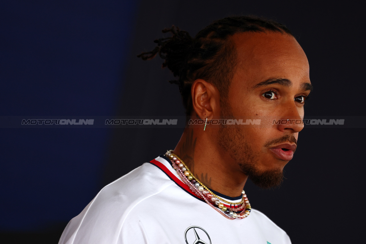 GP SPAGNA, Lewis Hamilton (GBR) Mercedes AMG F1.

01.06.2023. Formula 1 World Championship, Rd 8, Spanish Grand Prix, Barcelona, Spain, Preparation Day.

 - www.xpbimages.com, EMail: requests@xpbimages.com ¬© Copyright: Coates / XPB Images