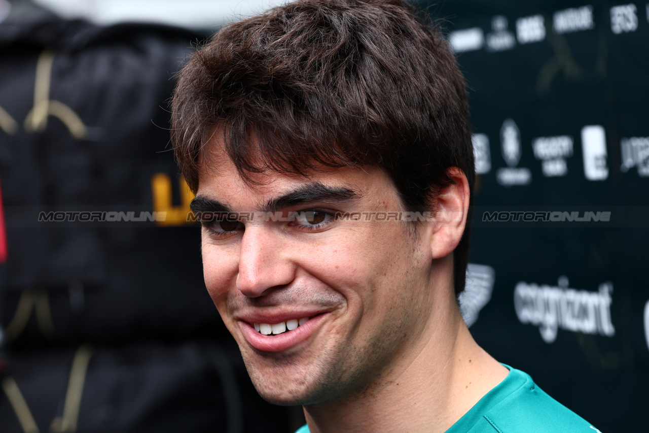 GP SPAGNA, Lance Stroll (CDN) Aston Martin F1 Team.

01.06.2023. Formula 1 World Championship, Rd 8, Spanish Grand Prix, Barcelona, Spain, Preparation Day.

 - www.xpbimages.com, EMail: requests@xpbimages.com ¬© Copyright: Coates / XPB Images